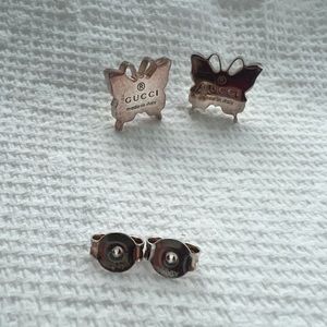 Gucci butterfly earring